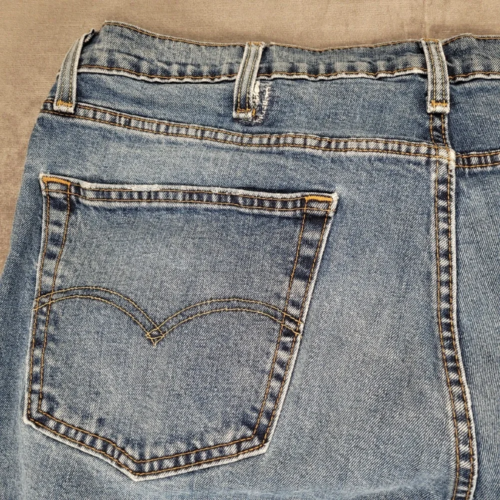 Levi's 527 Vintage 90s Denim Jeans Distressed Mens‎ Size 38 x 32 Flaw